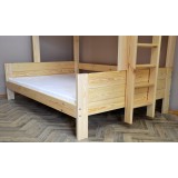 Cama litera de madera maciza Basilio
