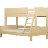 Solid pine wood bunk bed Luis