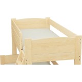 Solid pine wood bunk bed Luis