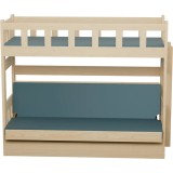 Litera con Sofá Cama – Madera Maciza de Pino Fabio + Colchones