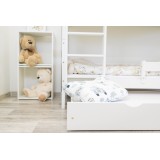 Cama litera de madera maciza Casper