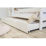 Cama litera de madera maciza Casper