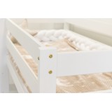 Cama litera de madera maciza Casper