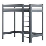 Solid pine wood loft bed mezzanine