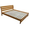 Cama doble de madera maciza Comodidad